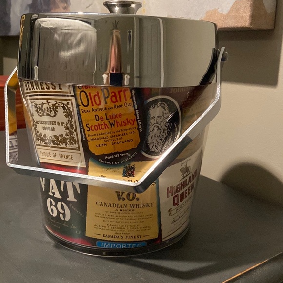 Mid Century Modern ice bucket - Picture 2 of 8